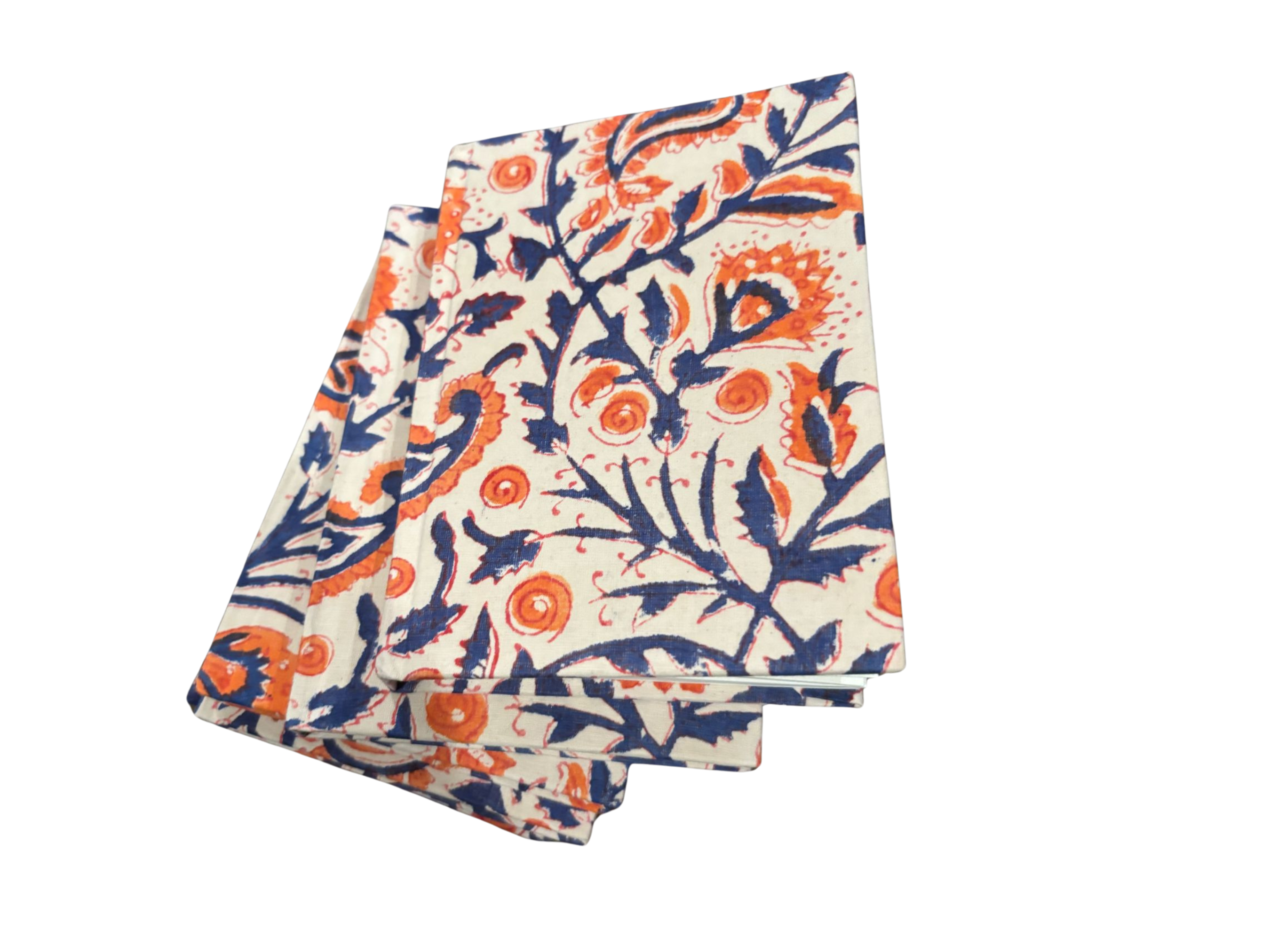 Handcrafted Block Print Fabric Notebook, gifts, journal